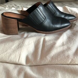Madewell black mules